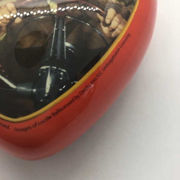 I love Lucy Heart Ornament 2006 CBS California Here We Come Desi Fred Ethel NIB - Picture 6 of 7